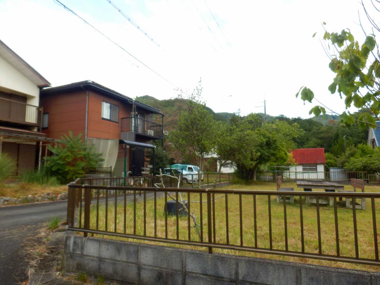 別荘地内の区画